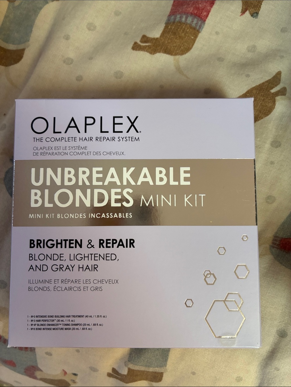 OLAPLEX Unbreakable Blondes mini Kit